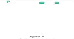 Desktop Screenshot of ergonomik.ee